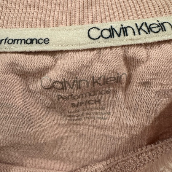 Calvin Klein Performance Pink Crop Top - Picture 5 of 5